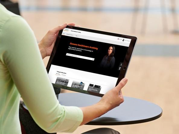 Siemens Healthineers Academy — Ihre intelligentere Verbindung zu Wissen