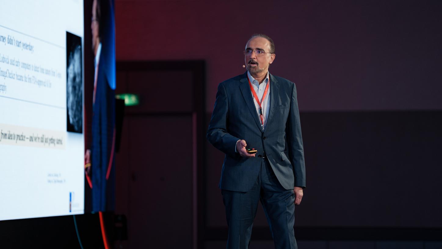 Siddharthan presented on the AI-based lung parcellation software for ventilation and perfusion SPECT/CT.