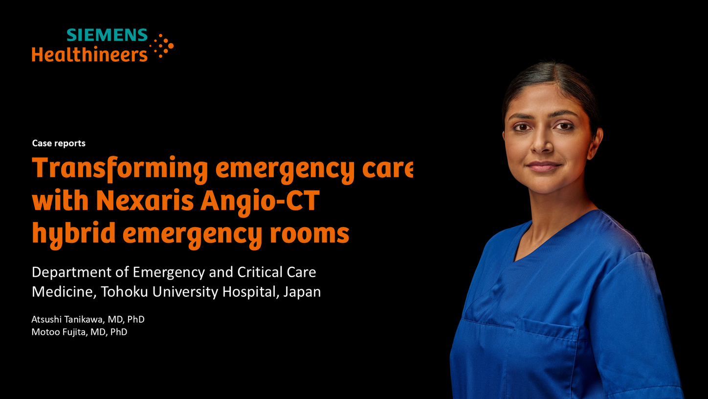 Transforming emergency care with Nexaris Angio-CT hybrid emergency rooms teaser