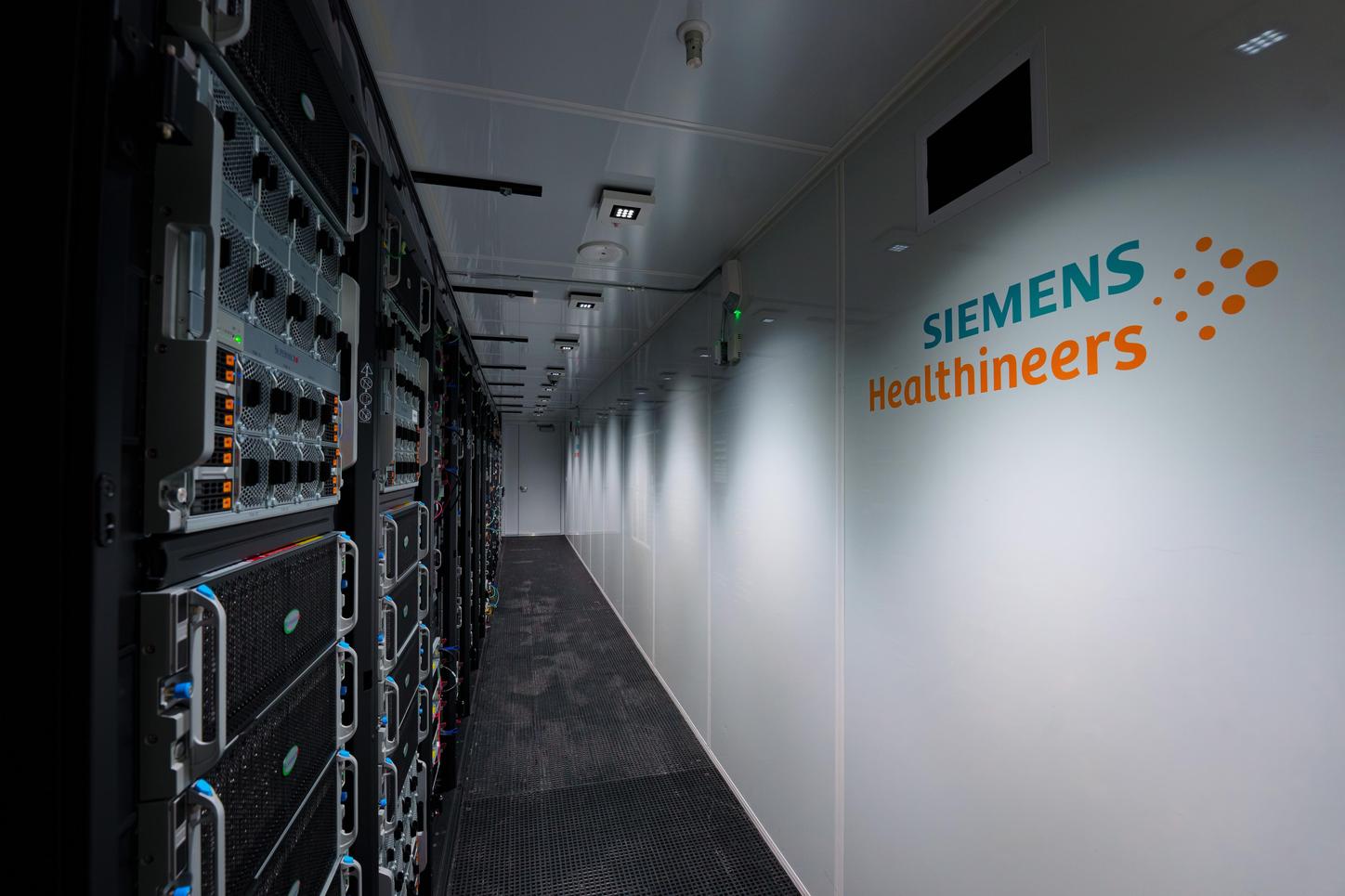 Siemens Healthineers uses its own supercomputer for AI services.