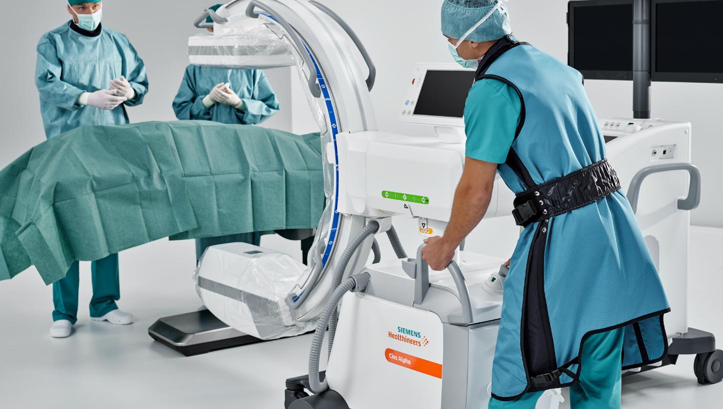 The mobile C-arm machine Cios Alpha.neo: Mobile 2D imaging for efficient workflows in the OR.