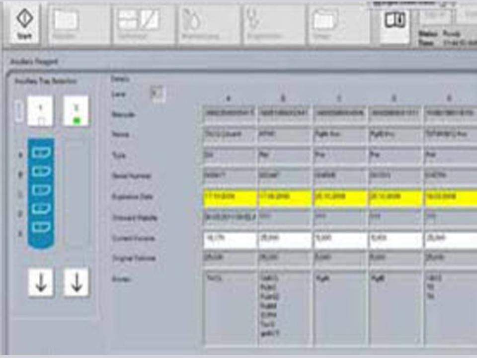 ADVIA Centaur CP v. 6.0 software. Reduce the potential for errors with enhanced ancillary reagent identification.