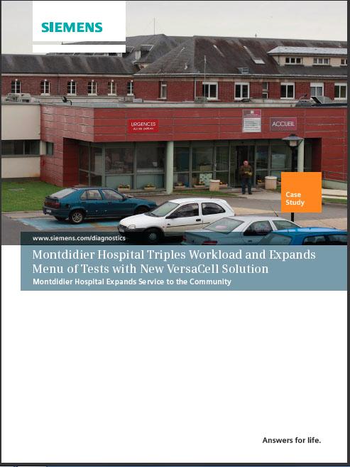 Montdidier Hospital Triples Workload and Expands Menu of Tests with New VersaCell Solution