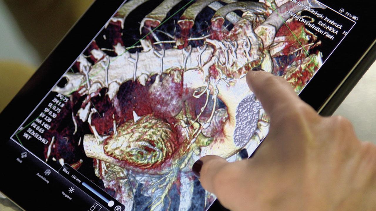 A mobile app for hospitals allows more personalized care for patients.