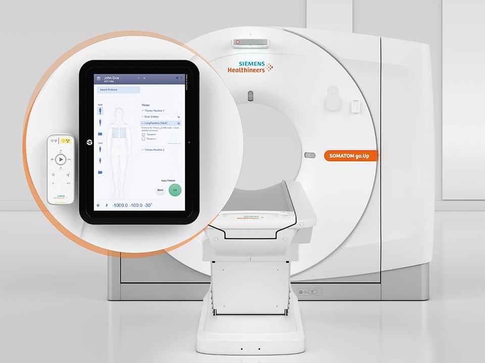 Siemens Healthineers - CT scanner - SOMATOM go.Up - Scan&GO