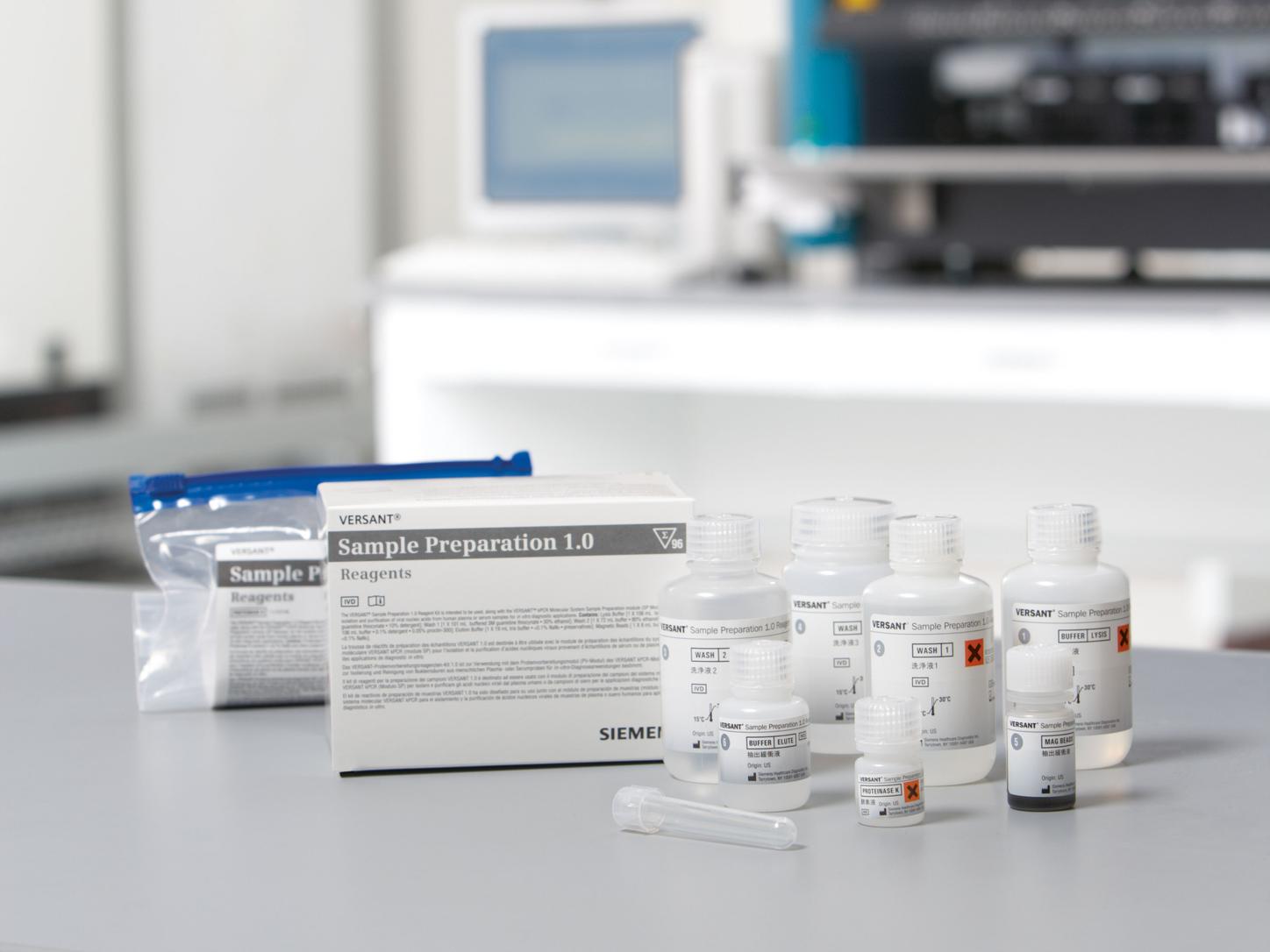 In vitro diagnostics, IVD assays - VERSANT Sample Preparation 1.0 Reagents Kit<br />