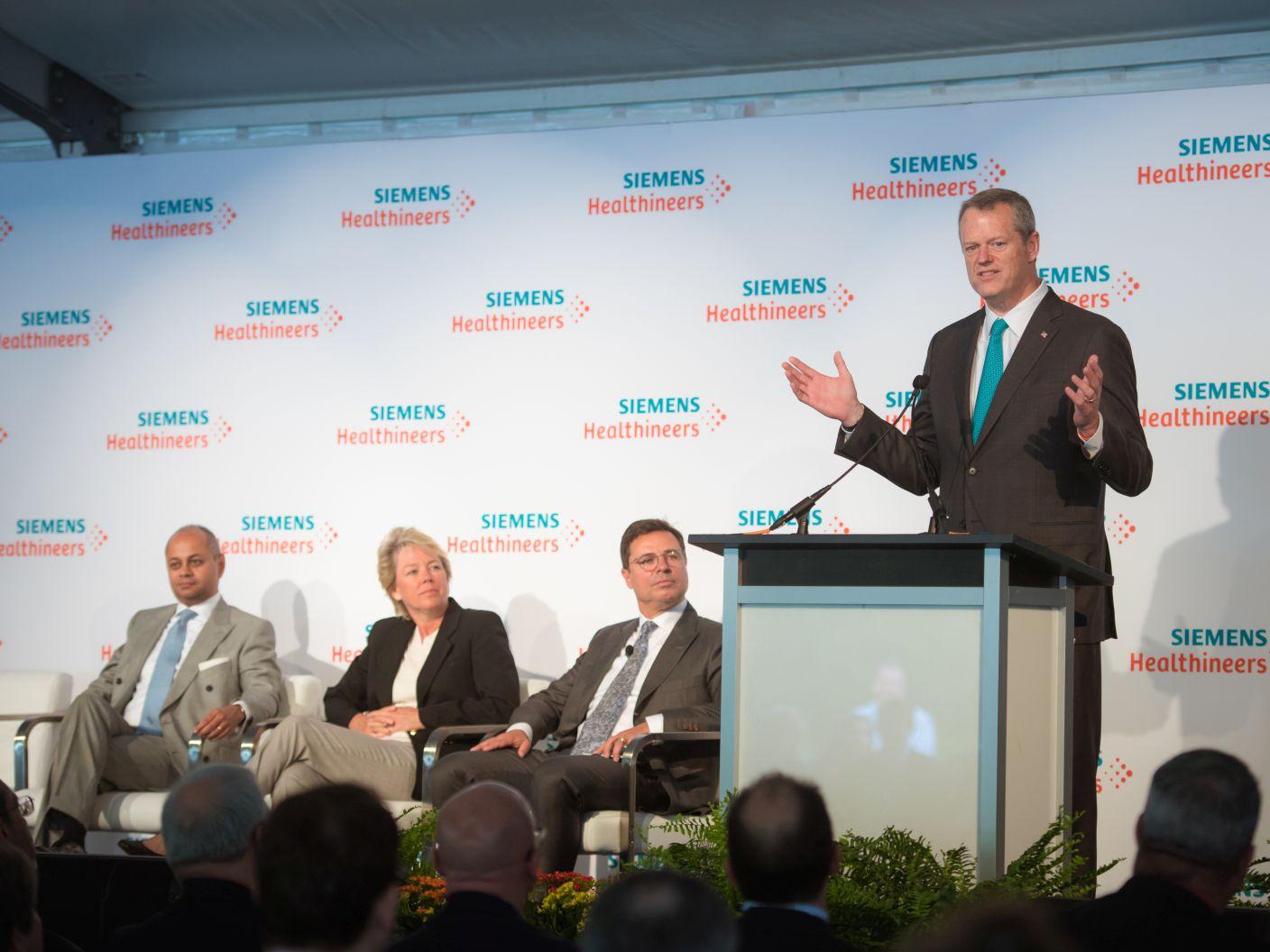 Siemens breaks ground on Walpole, Mass., manufacturing facility<br />