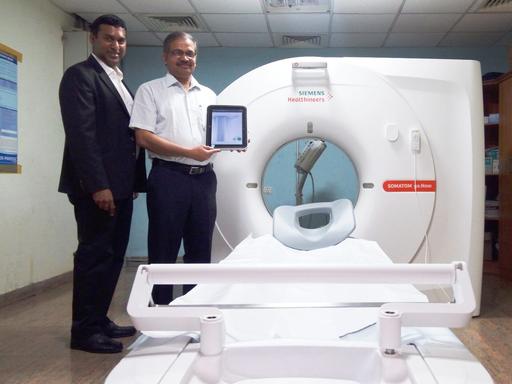 Siemens Healthineers installs first SOMATOM go.Now CT scanner at KGS