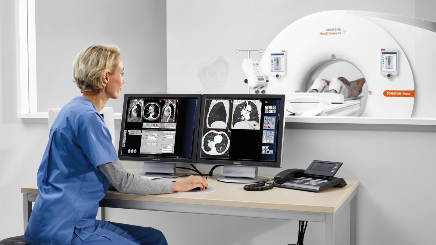 Dual Source CT scan machine SOMATOM Force