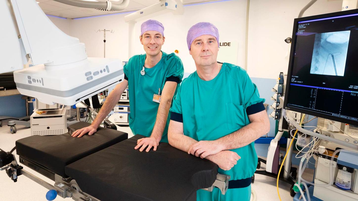 Stijn Roemeling (l) en Igle Jan de Jong