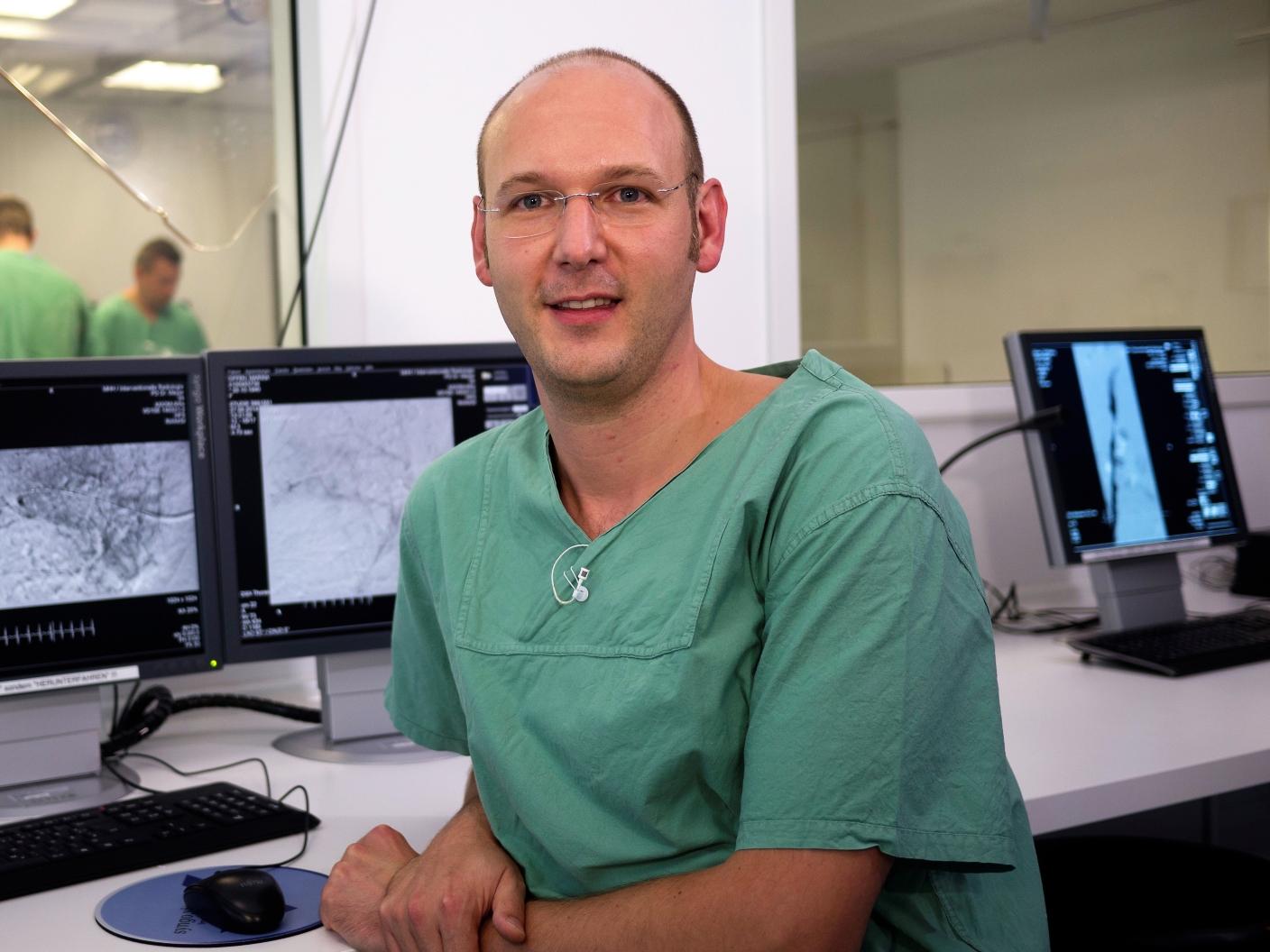 Prof. Bernhard Meyer MD, Head of Interventional Radiology, Hanover Medical School, Germany