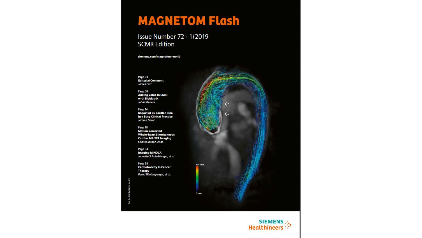 SCMR issue of MAGNETOM Flash