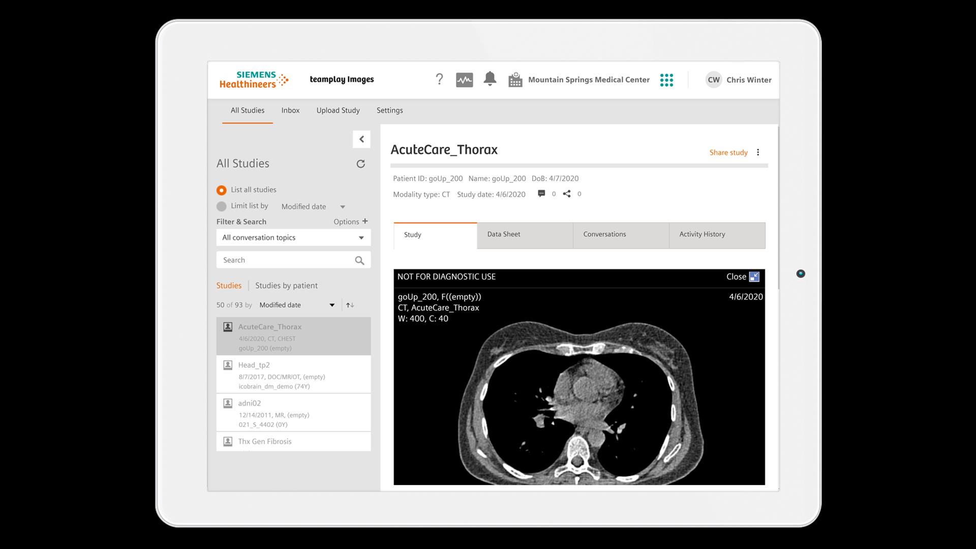 teamplay Performance Management Applications - Siemens Healthineers USA
