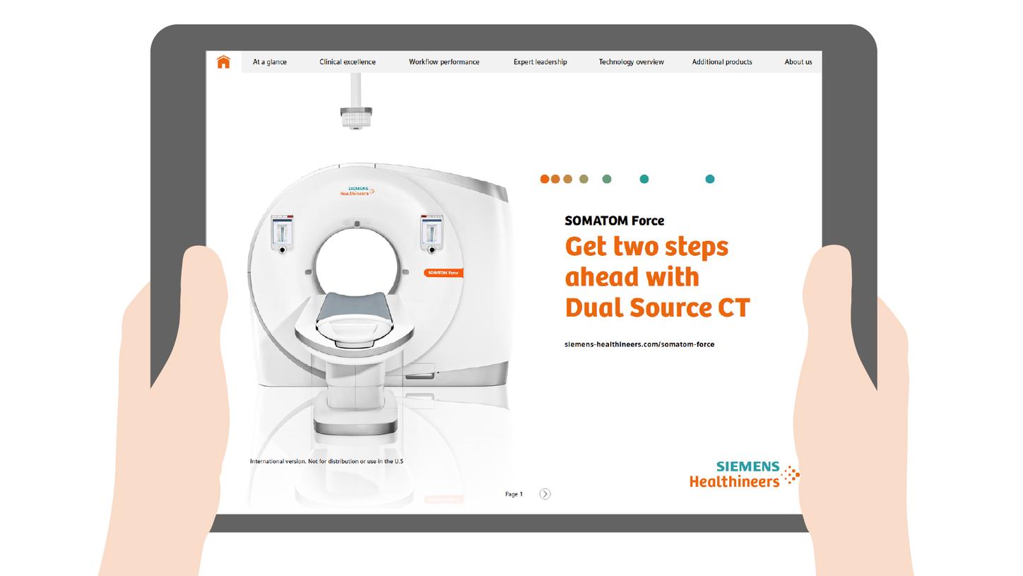 SOMATOM Force interactive brochure