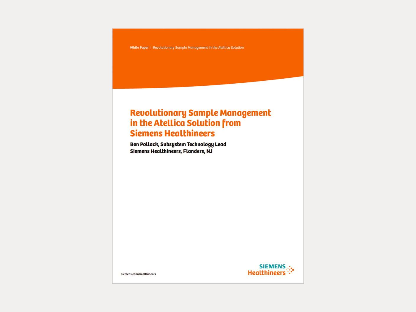 Revolutionary Sample Management white paper cover