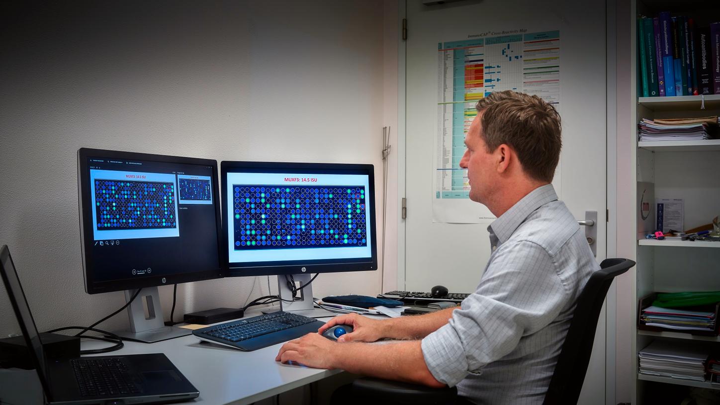 Met de ALEX²-allergietest onderzoek je in één keer 295 allergenen.