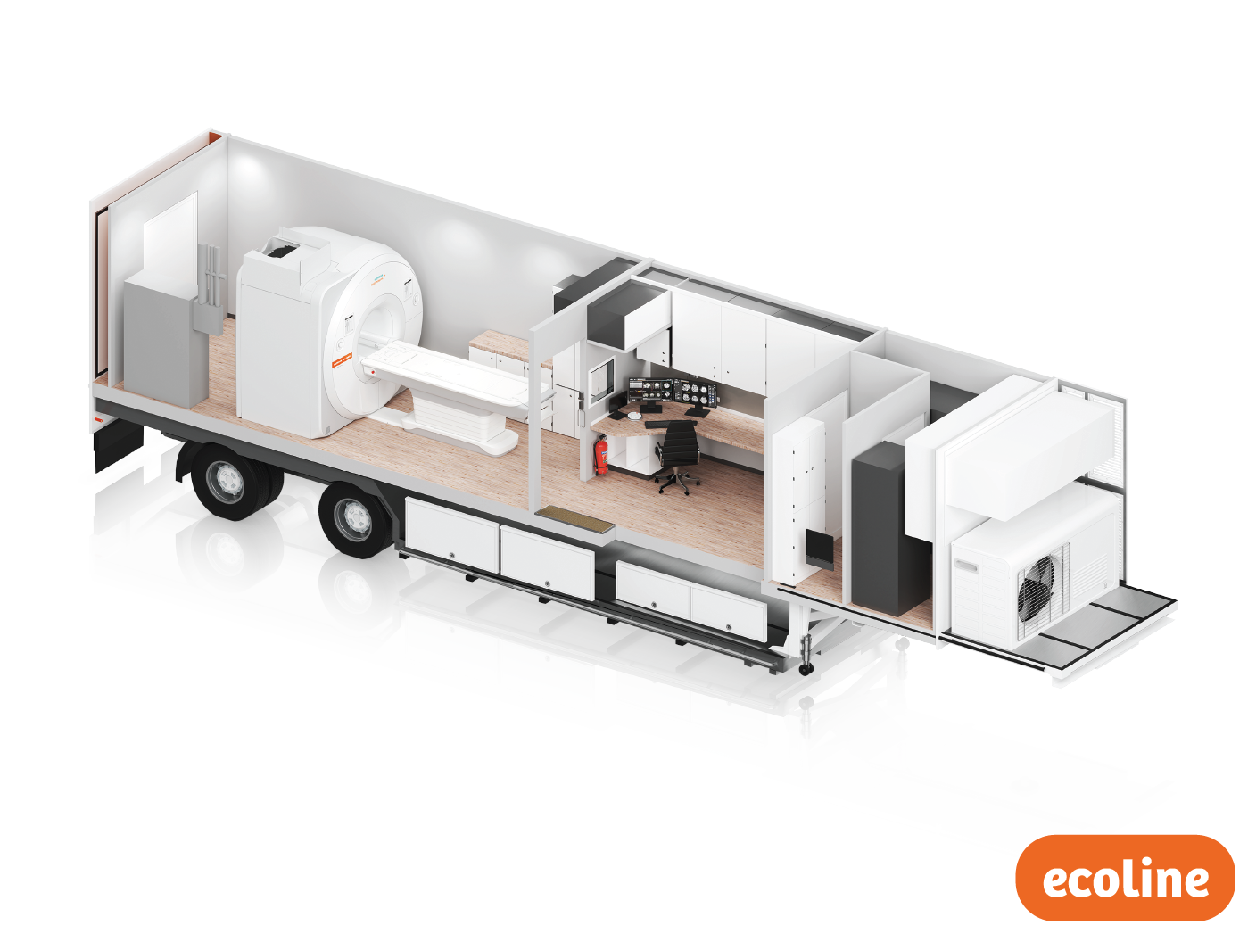 Siemens - Refurbished Systems - Magnetic Resonance ecoline - Mobile MRI Scanner eco