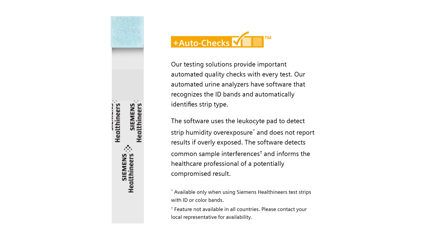 Infographic with details about ID Band +Auto-Checks™ Technology
