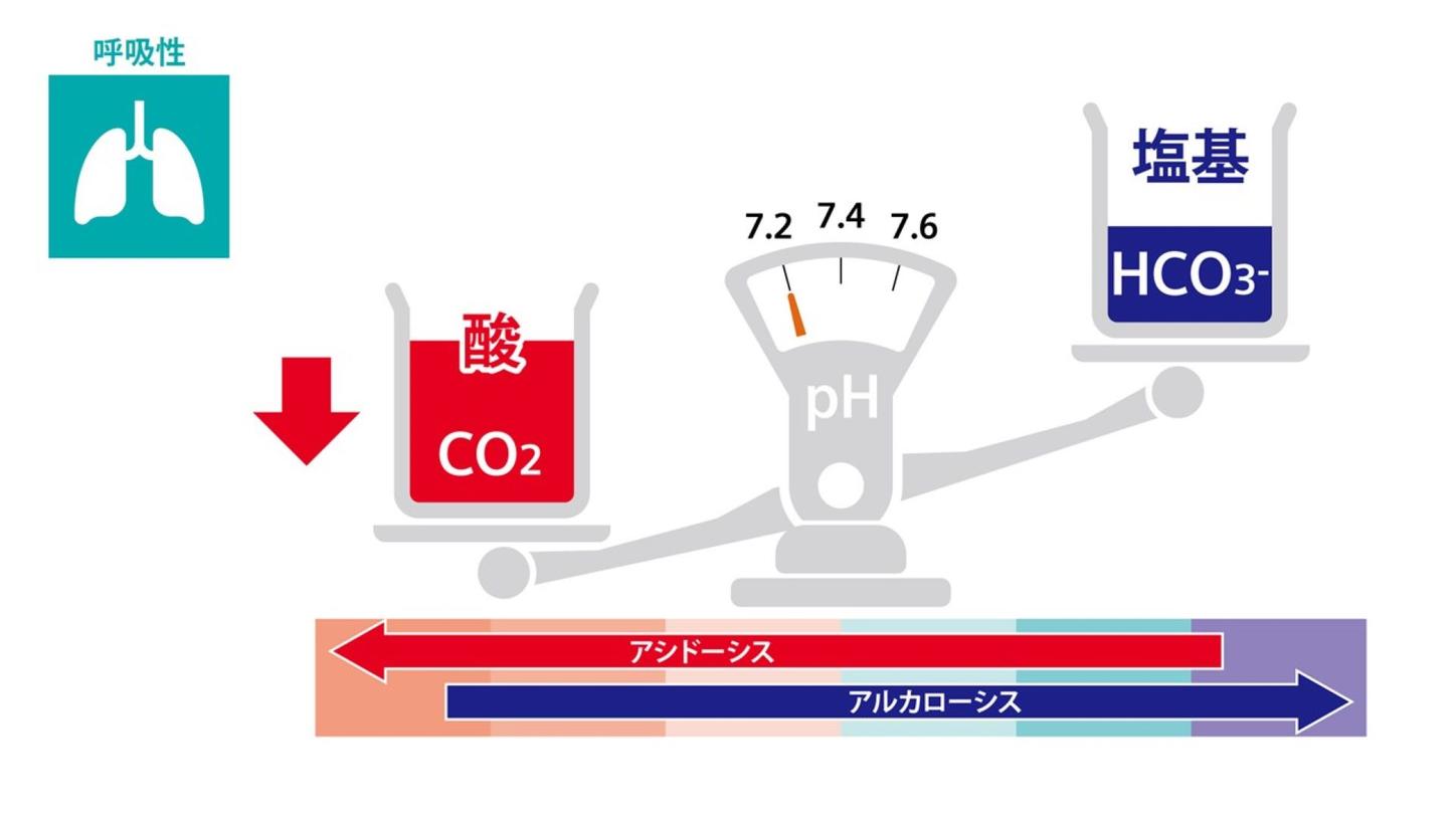 血液ガス分析かわら版⑥STEP2呼吸性アシドーシス