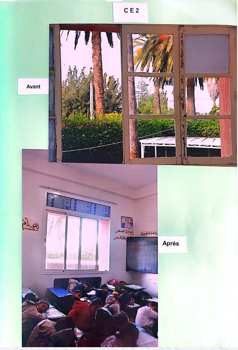 Rénovation de la classe CE2