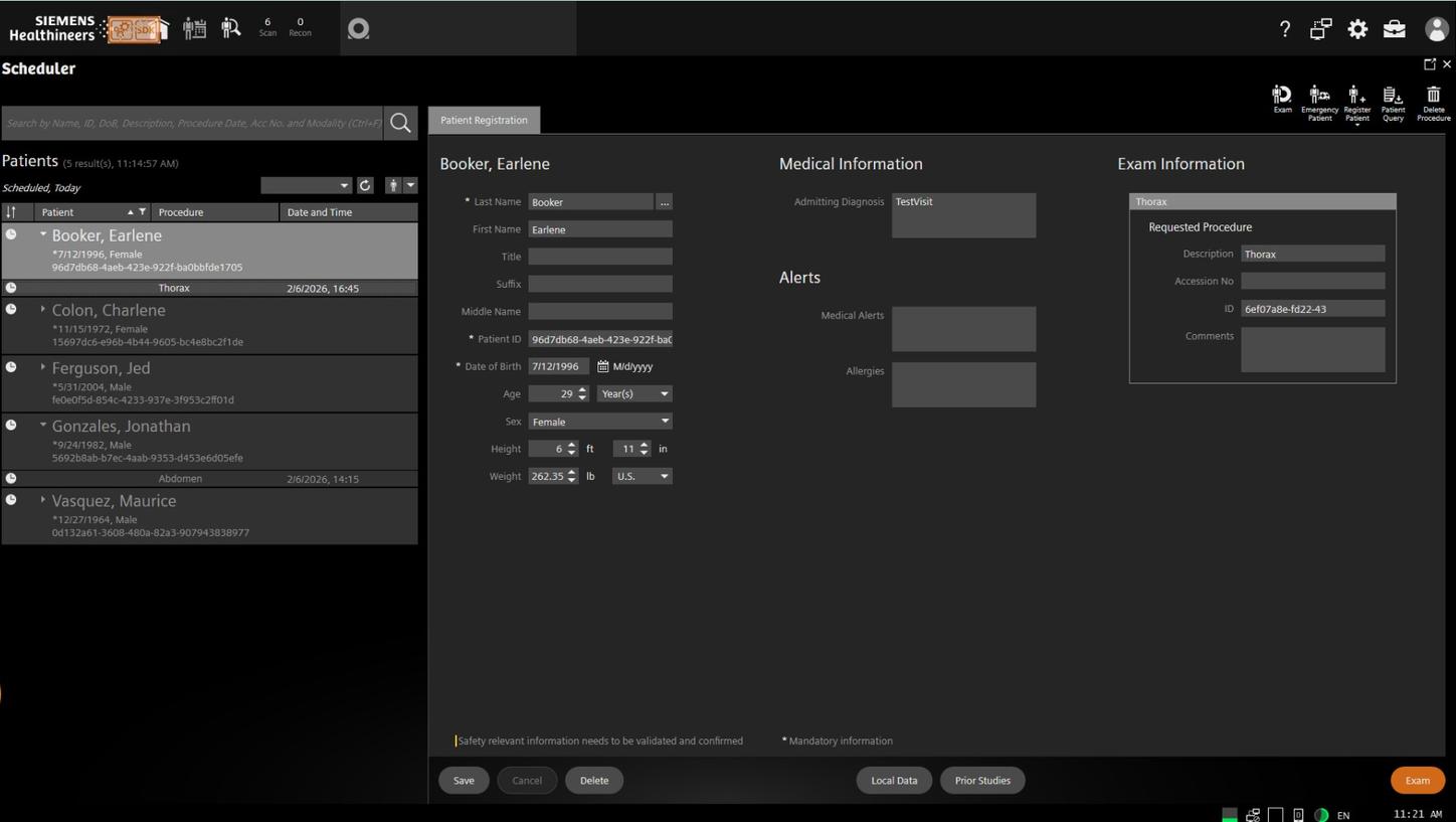 Somaris 10 Oberfläche