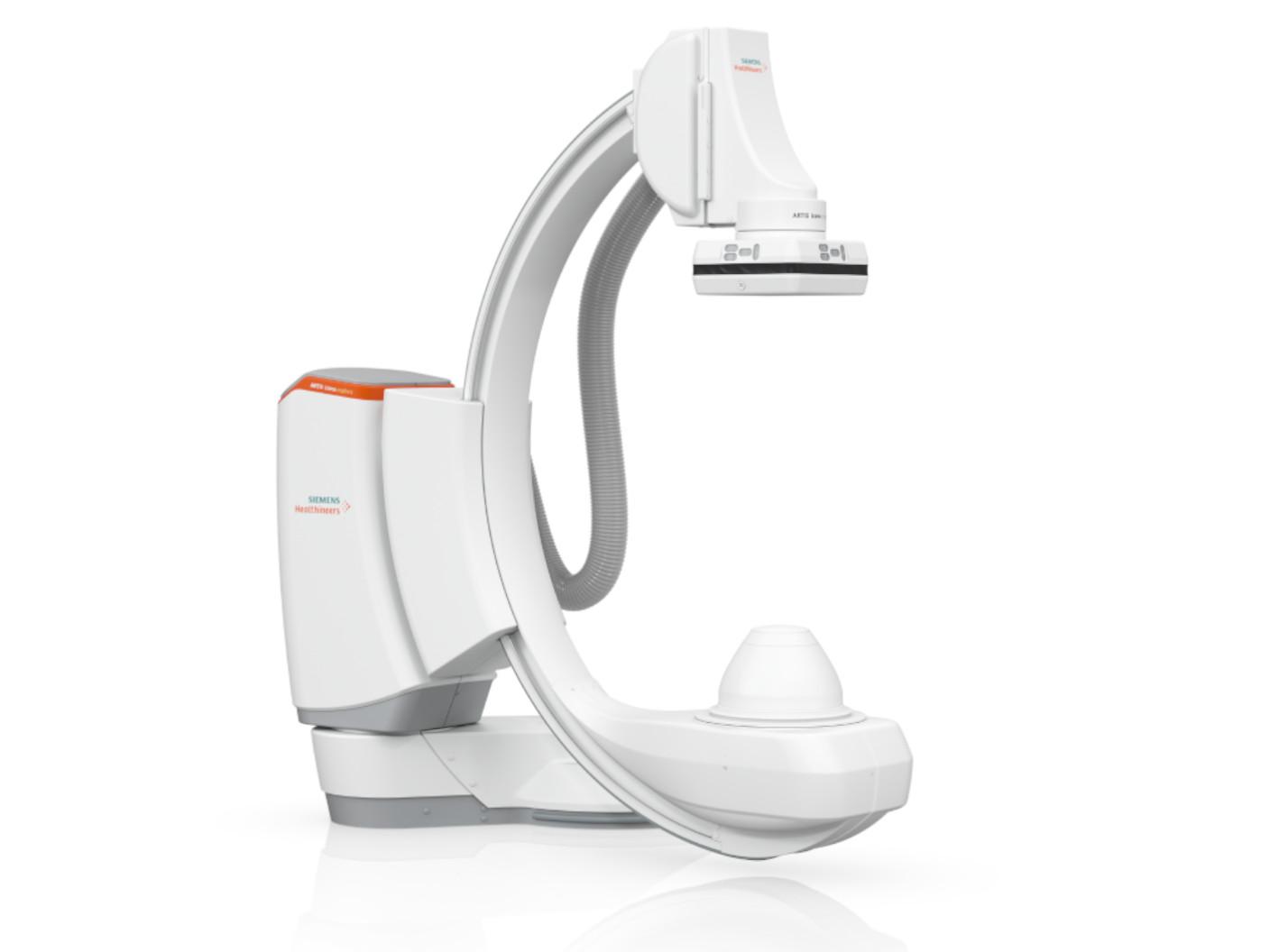 ARTIS icono.explore, Siemens Healthineer's new AI-based angiography system that is equipped with a suite of new AI-powered software applications to boost your workfloww.