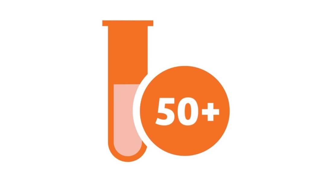 Icon representing more than 50 plasma protein assays available for the BN II System.