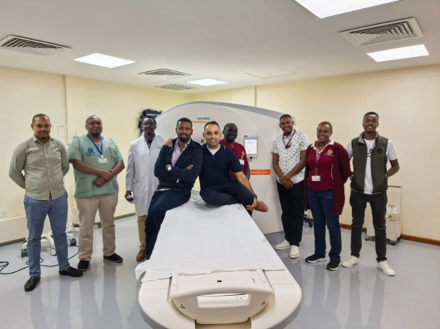 the radiology team Nairobi