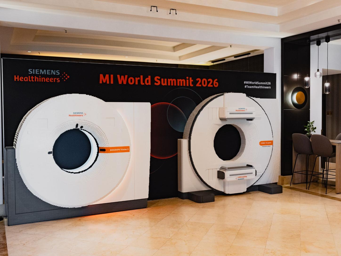 A candid photo from MI World Summit 2026 