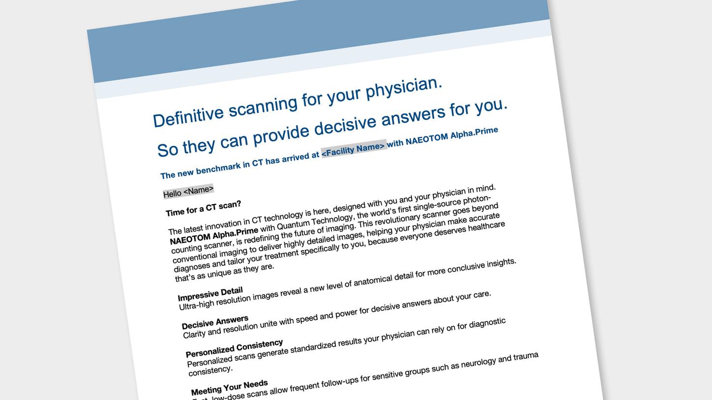 patients awareness prime