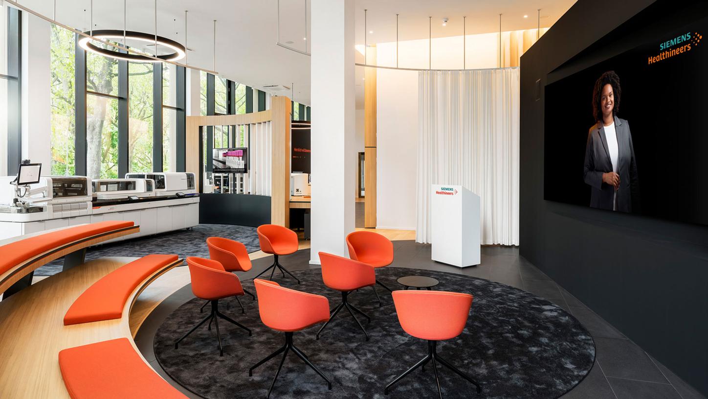 Experience Center Eschborn – Präsentationsecke