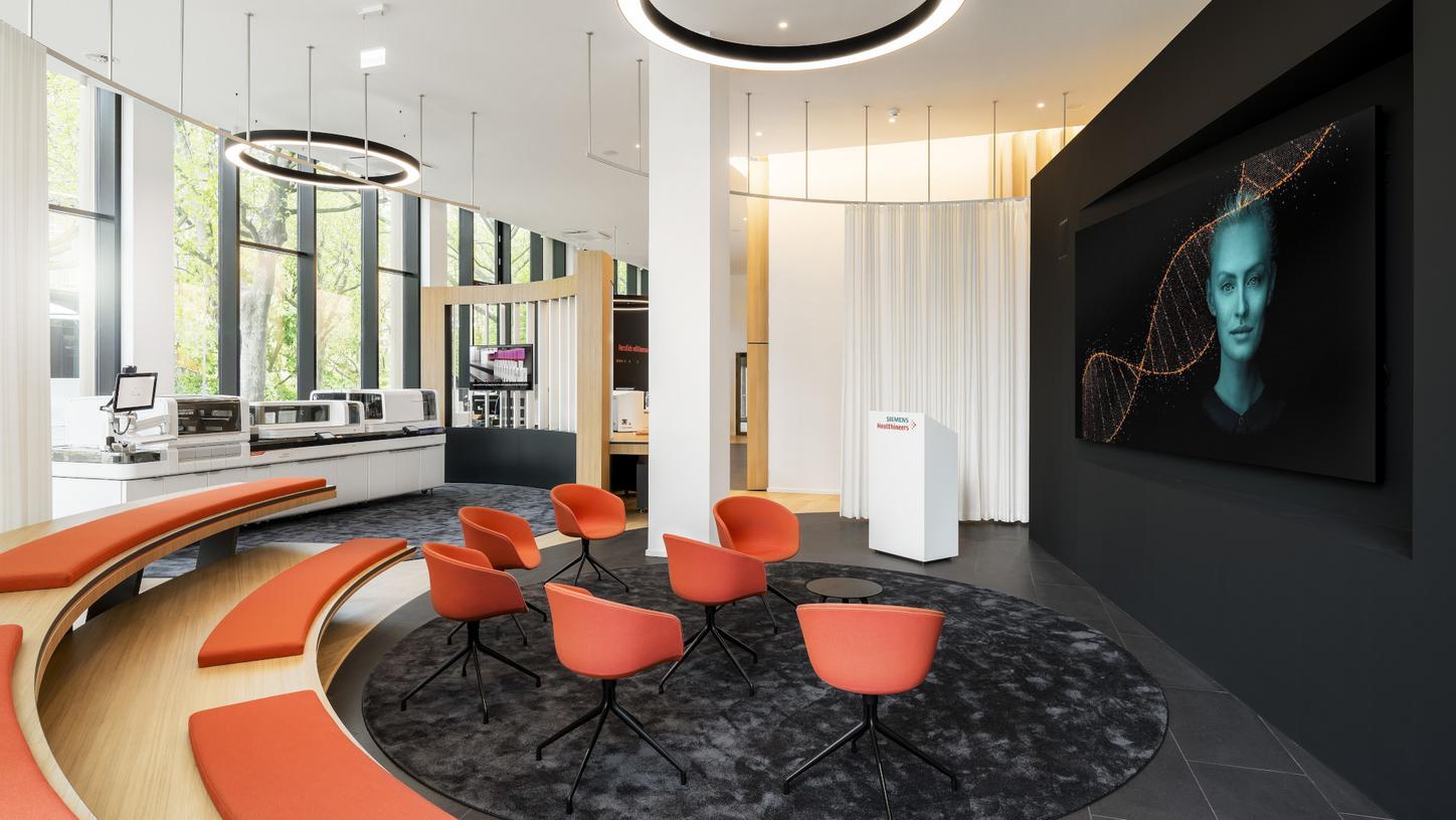 Experience Center Eschborn – Präsentationsecke