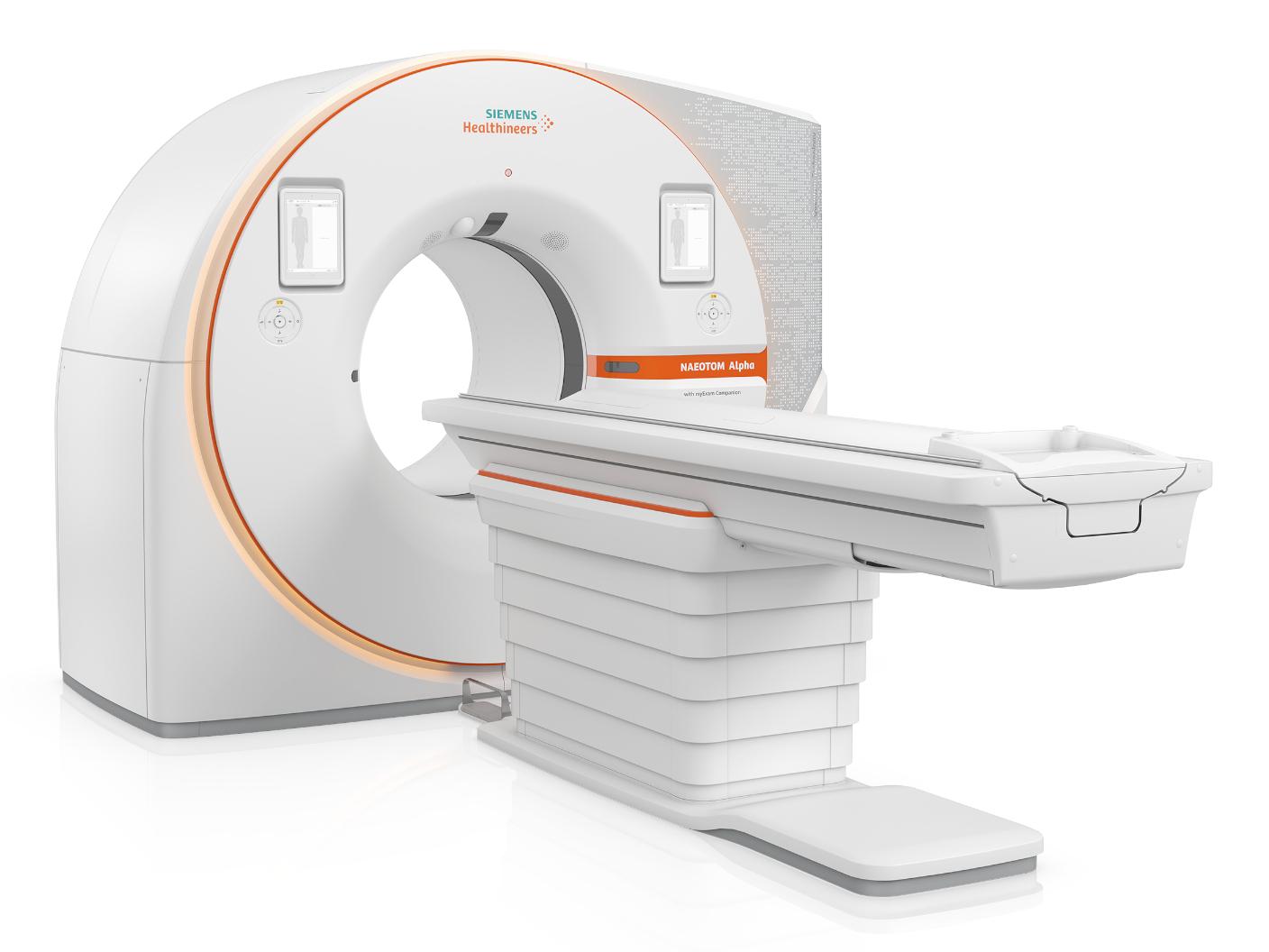 NAEOTOM Alpha with Quantum Technology is the first photon-counting CT in clinical use.