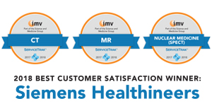 A nurse operating a smart driving SOMATOM On.site