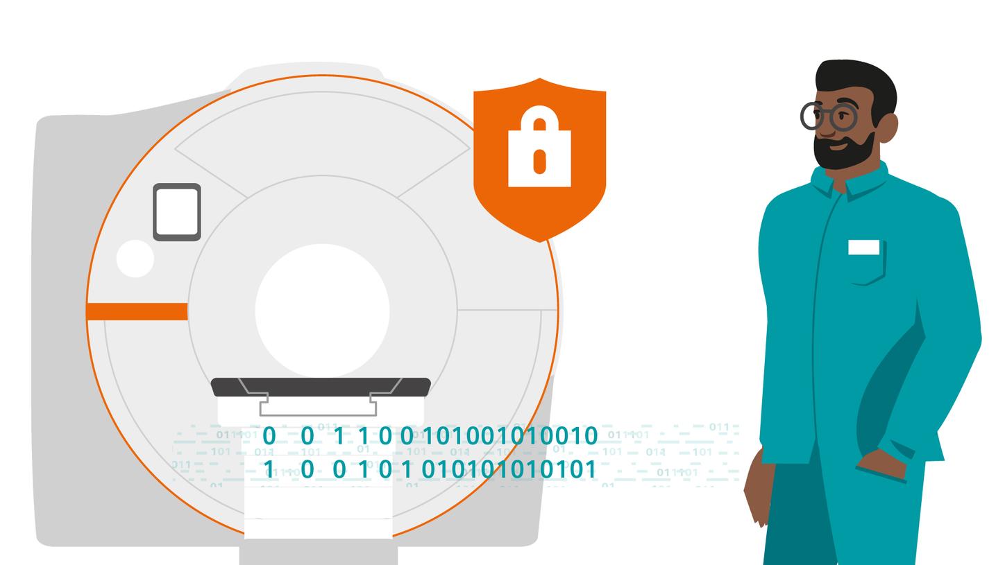 Siemens Healthineers Cybersecurity Management Services lets you maintain the cybersecurity of your medical equipment