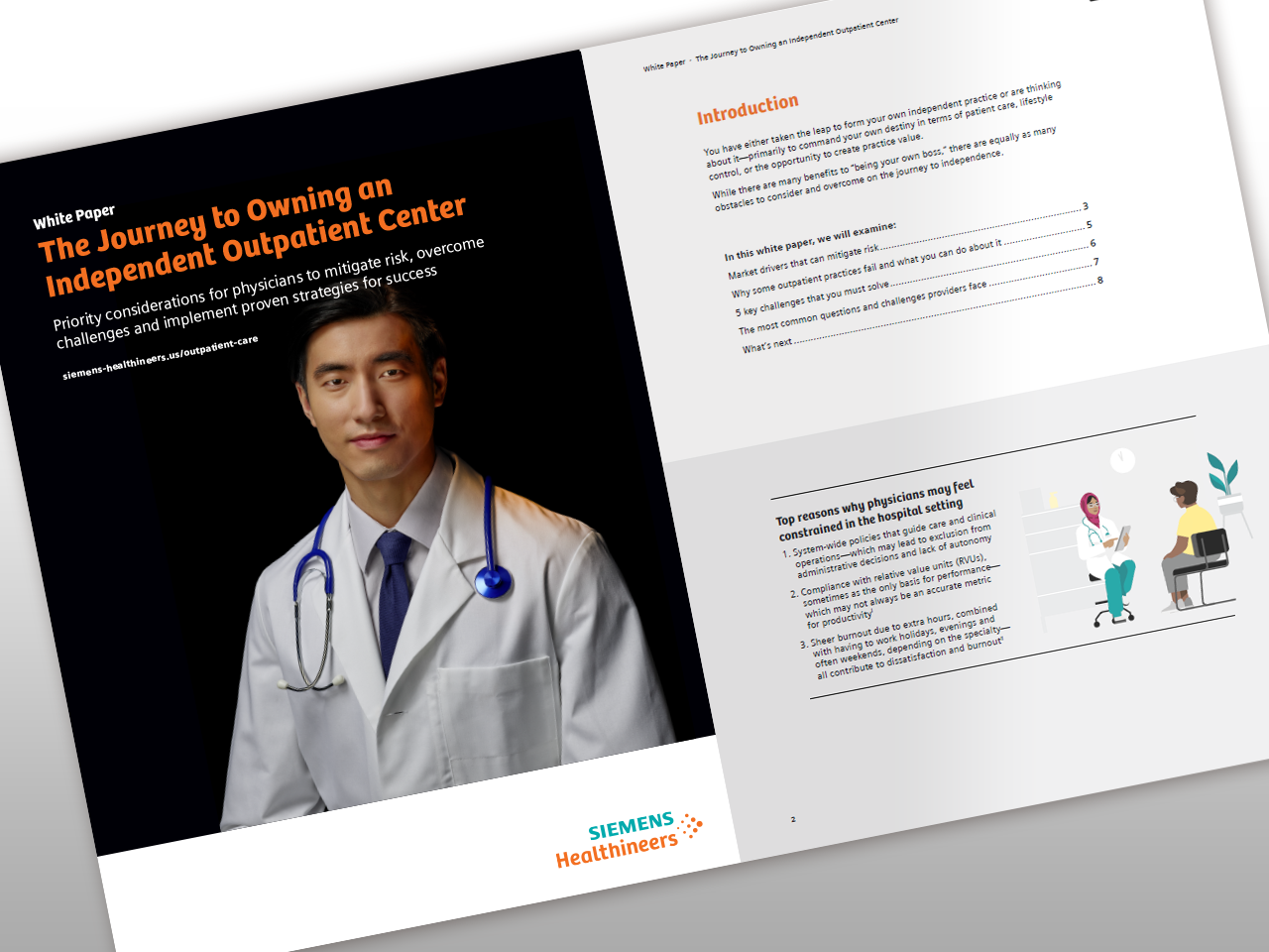 Whitepaper cover for The Journey to Owning an Independent Outpatient Center