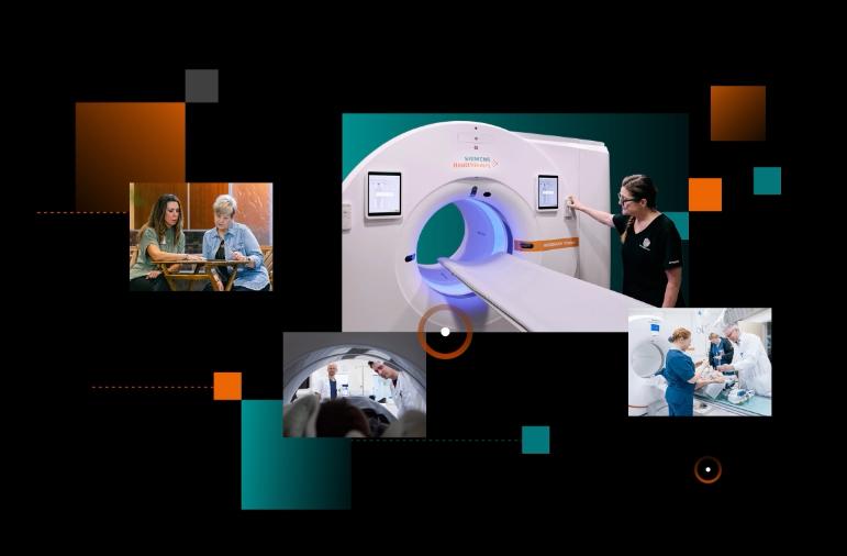 Collage of Molecular Imaging Partnership