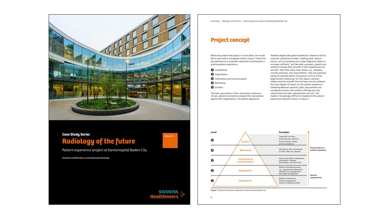 Radiology of the future - Issue 2: Patient experience project