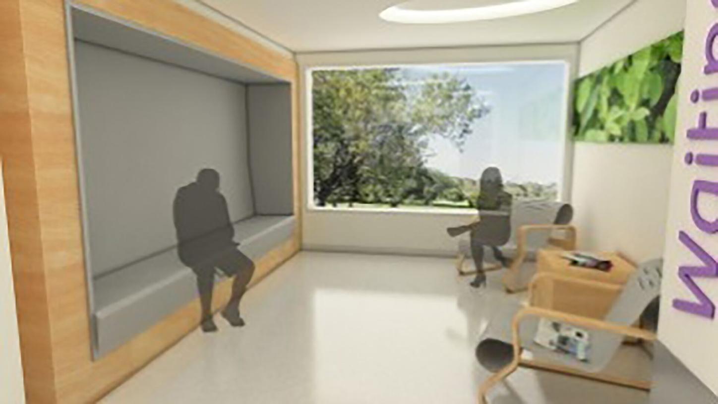 Krankenhaus-Design - Wartezimmer
