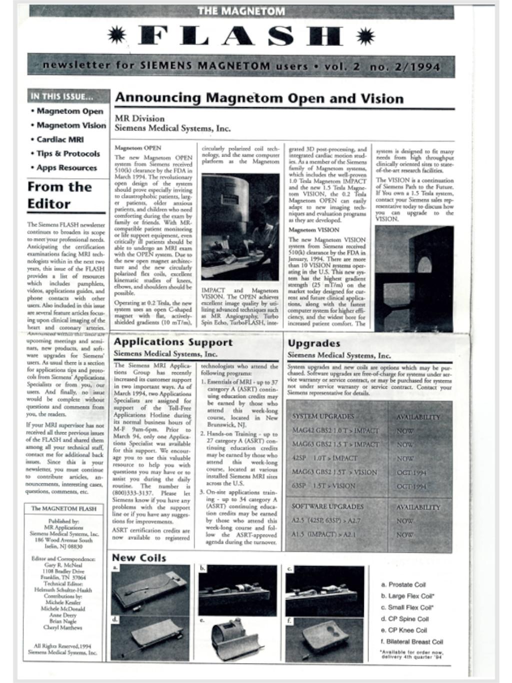 magnetom flash 4 1994
