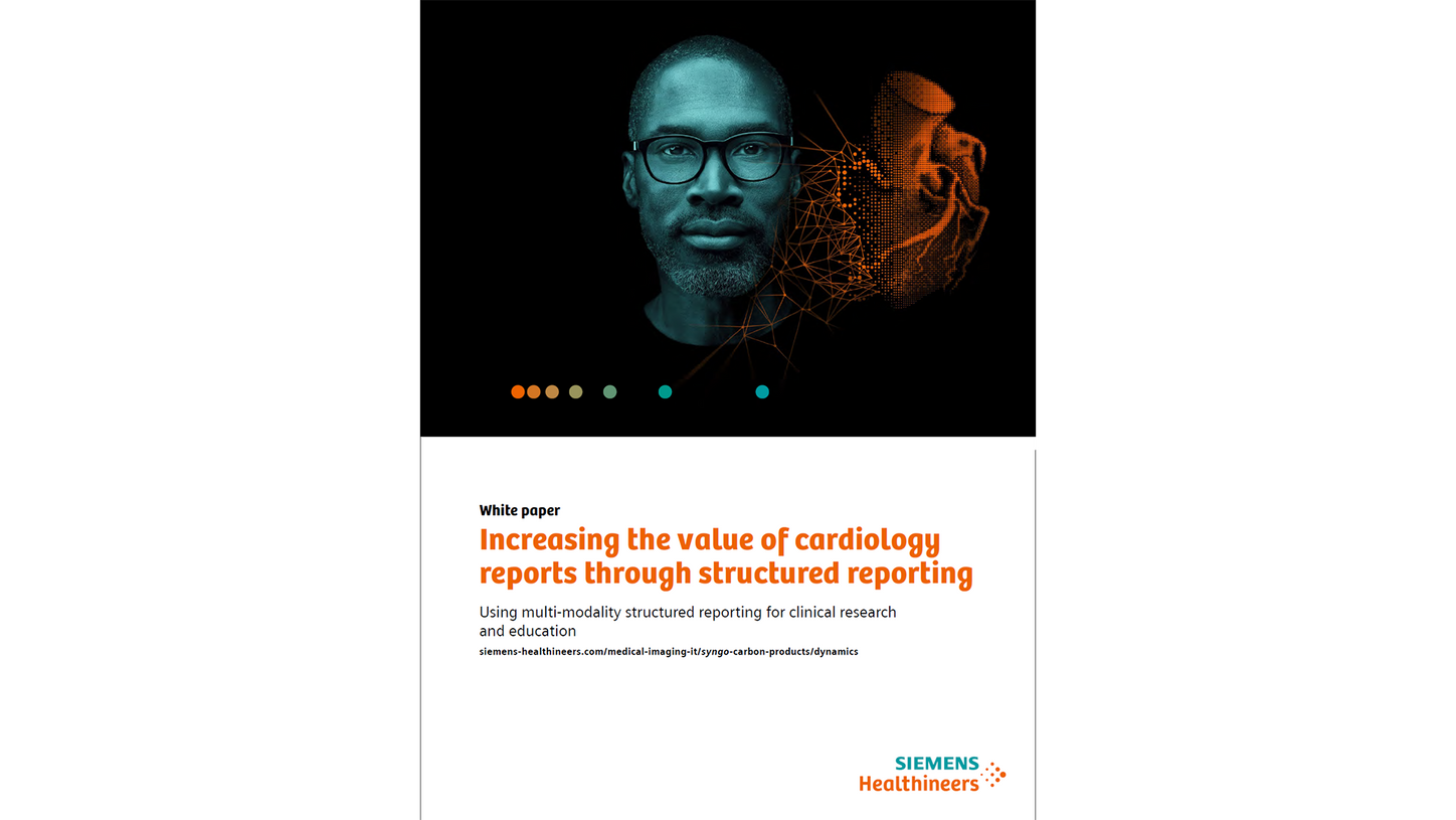 Siemens Healthineers syngo Dynamics white paper structured reporting