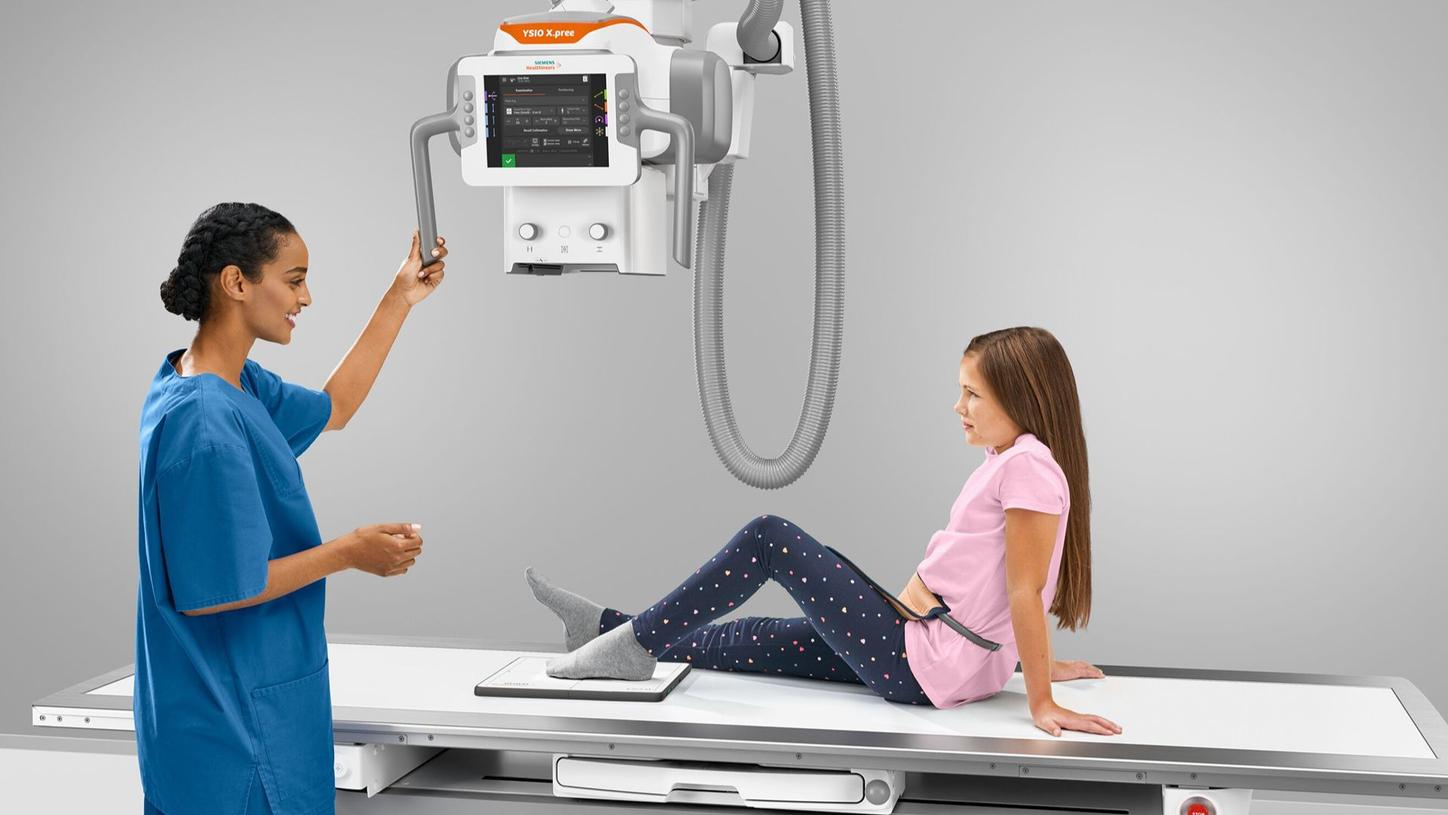 YSIO X.pree Pediatric Patient Positioning