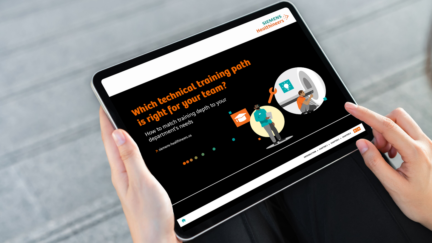 Technical Training eBook on iPad