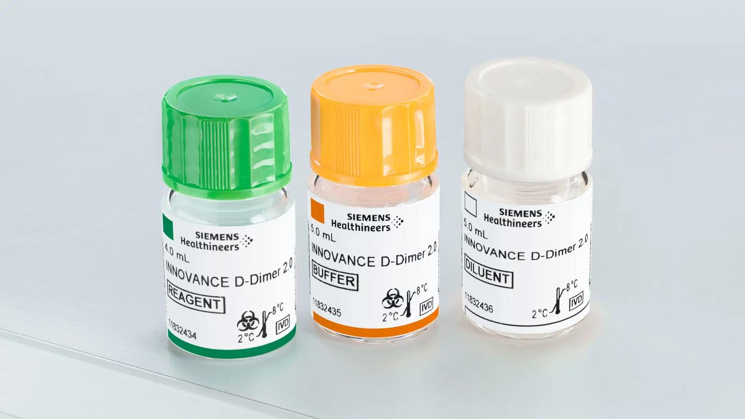 Siemens Healthineers Launches Innovance D-Dimer 2.0 Assay to Help Clinicians Rule Out, Monitor Serious Blood-clotting Conditions