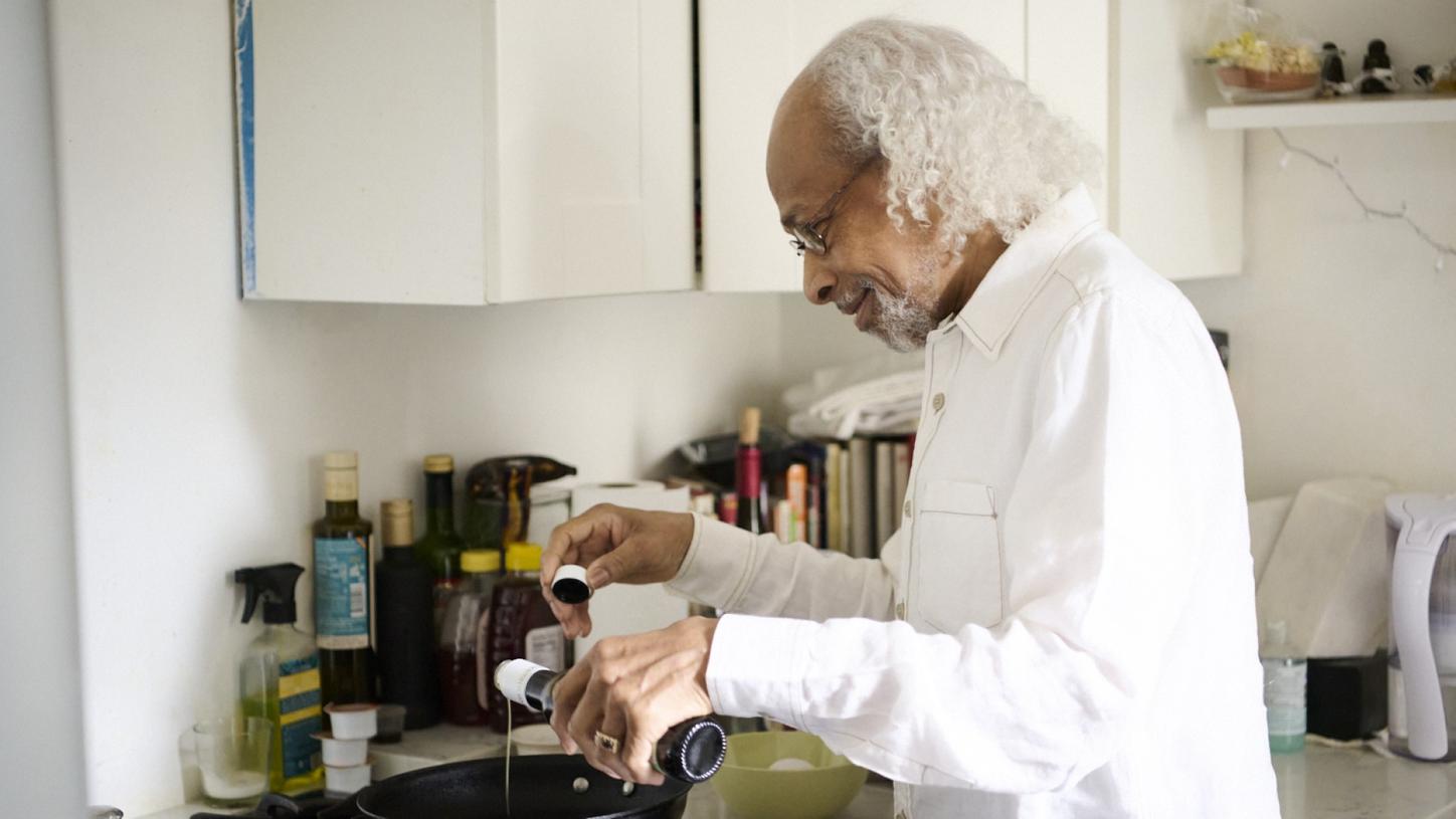 John was able to prepare Mary breakfast following his first theranostics treatment.