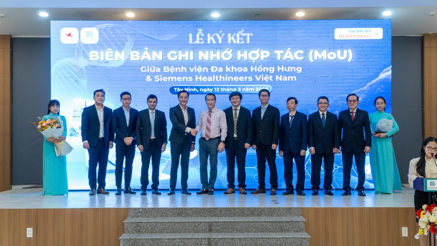 Siemens Healthineers and Hong Hung General Hospital signed a Memorandum of Understanding
