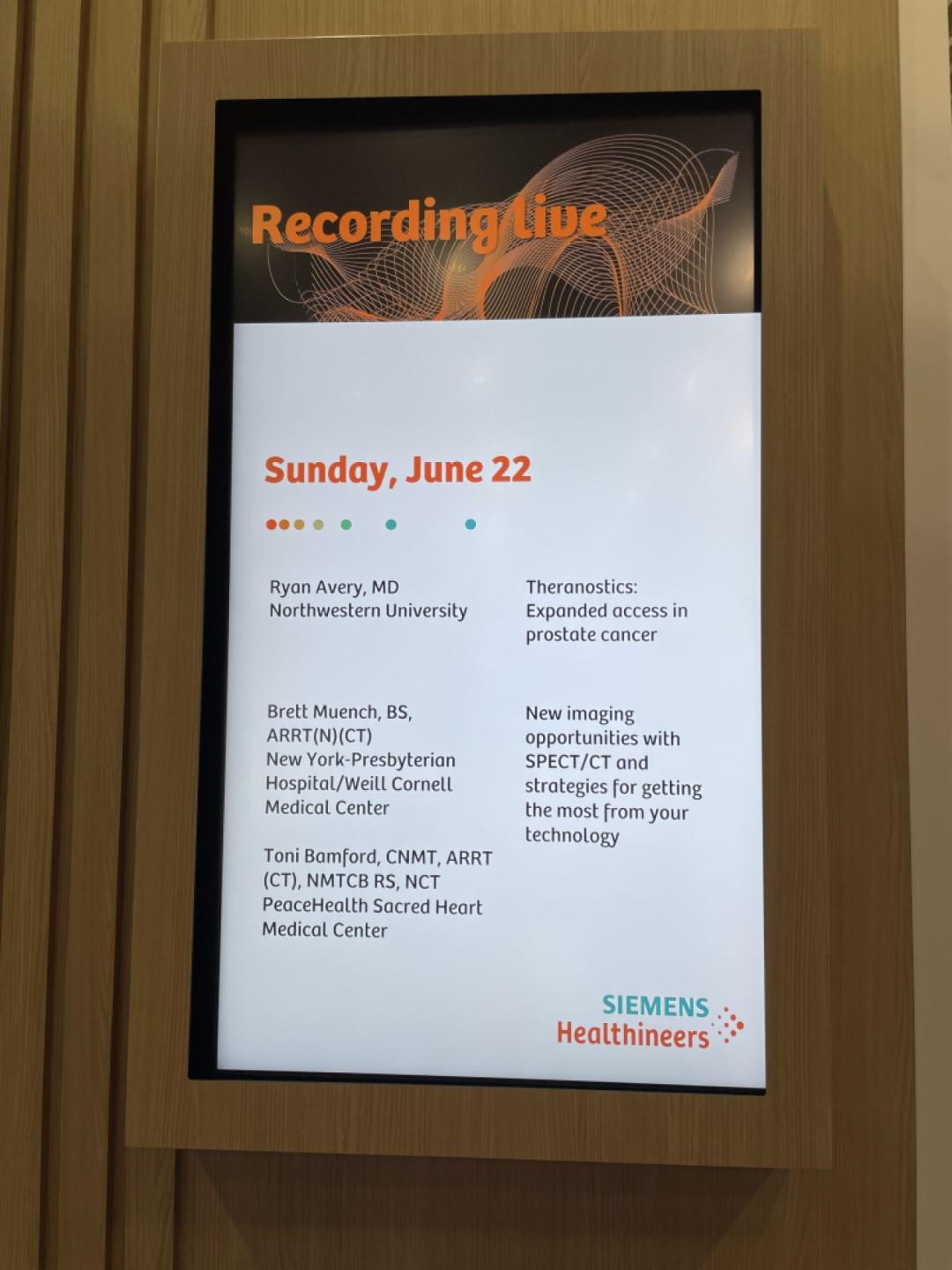 Korsholm presents on her work with BIOGRAPH One PET/MR and Biograph Vision Quadra PET/CT.