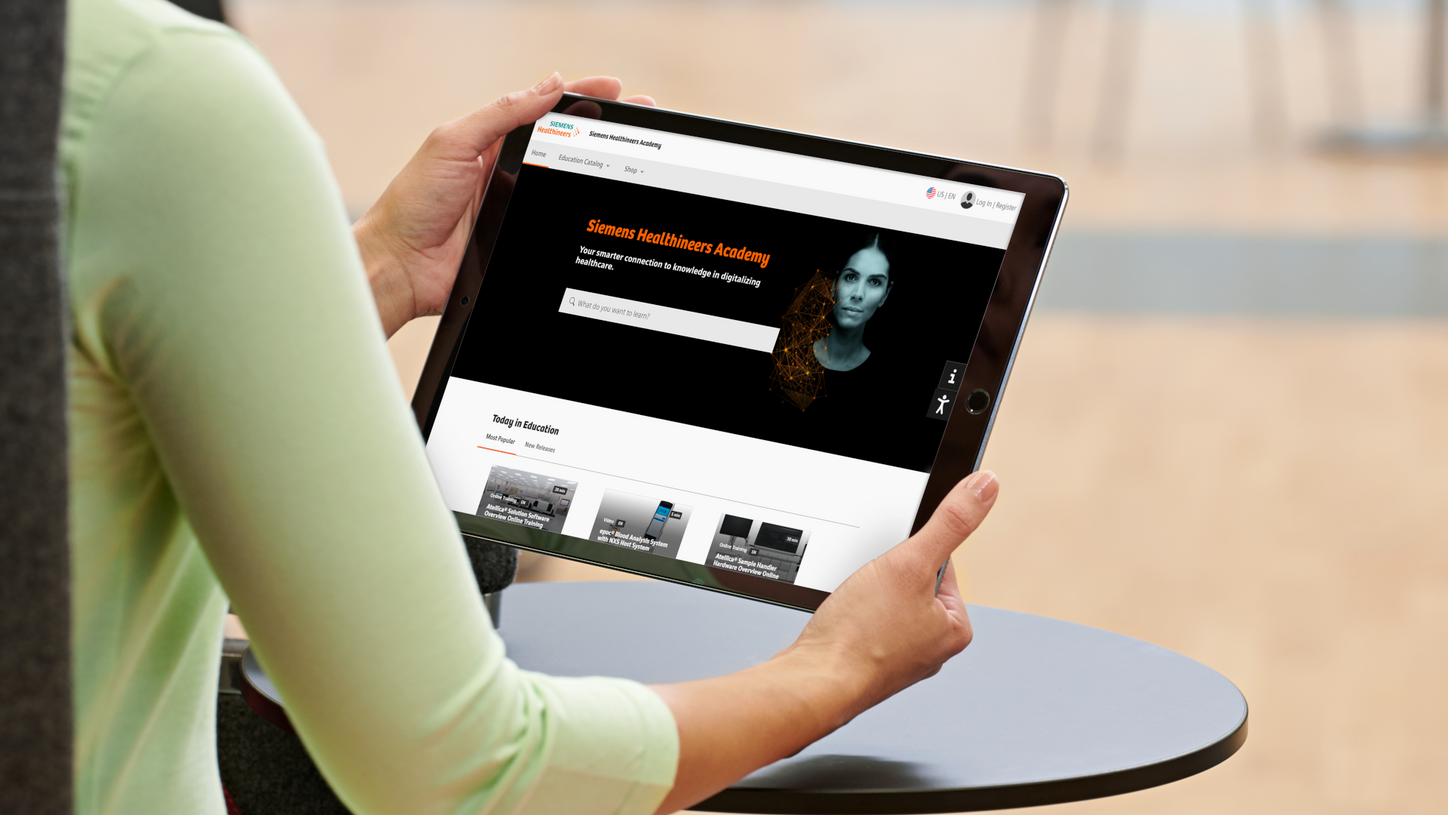 SV CS Healthineers Academy Header