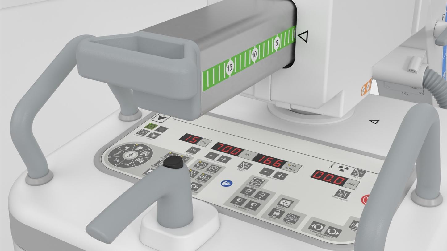 Streamlined operation with Cios Fit, a mobile 2D C-arm for surgery.