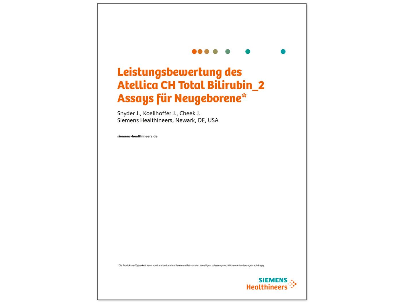 Pädiatrische Laborergebnisse: Testqualität für Neugeborene – Klinische Kurzdarstellung